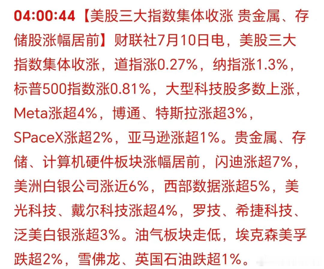 美国三大股指集体收涨！科技股一马当先的反弹，说到底，目前中美的竞争，就是科技与国