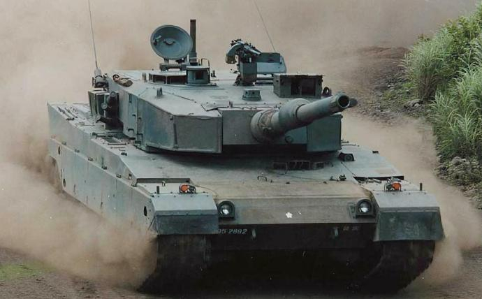 每天认识一件兵器 日本90式主战坦克90式坦克（Type 90 tank）是日本