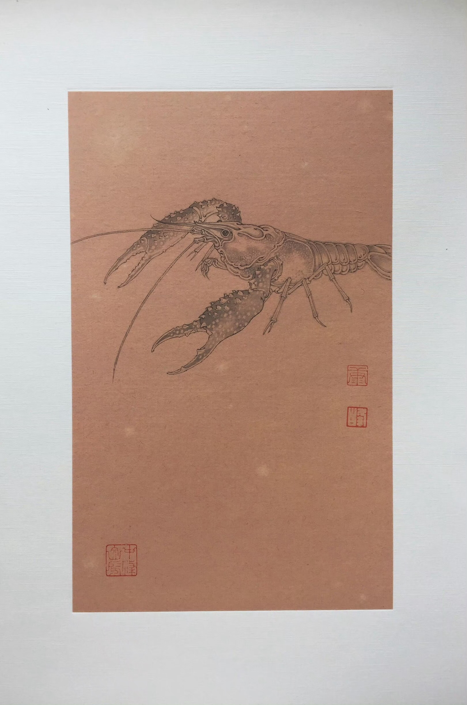 画幅小画，又到了吃小龙虾的季节。 