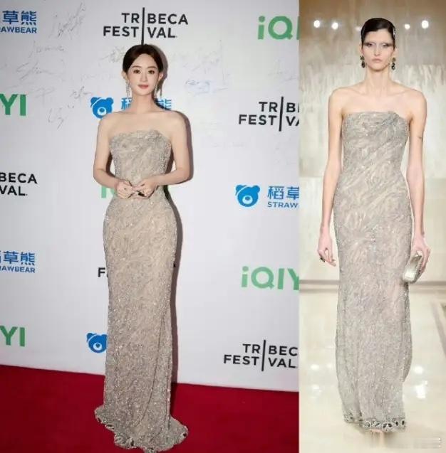 2025穿过阿玛尼的一共五位赵丽颖，章子怡，舒淇，姚晨，刘嘉玲，前两位是当季新款