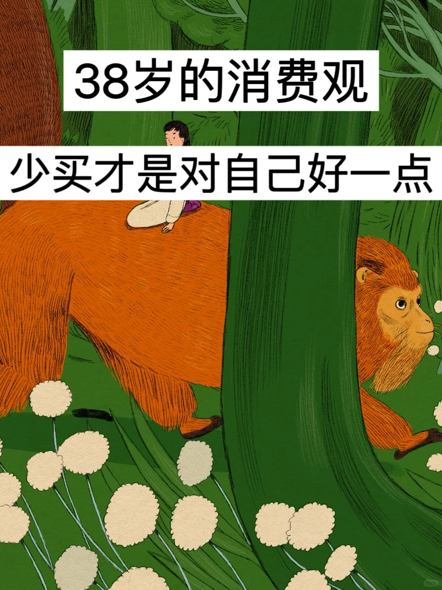 38岁的消费观，少买才是对自己好一点！