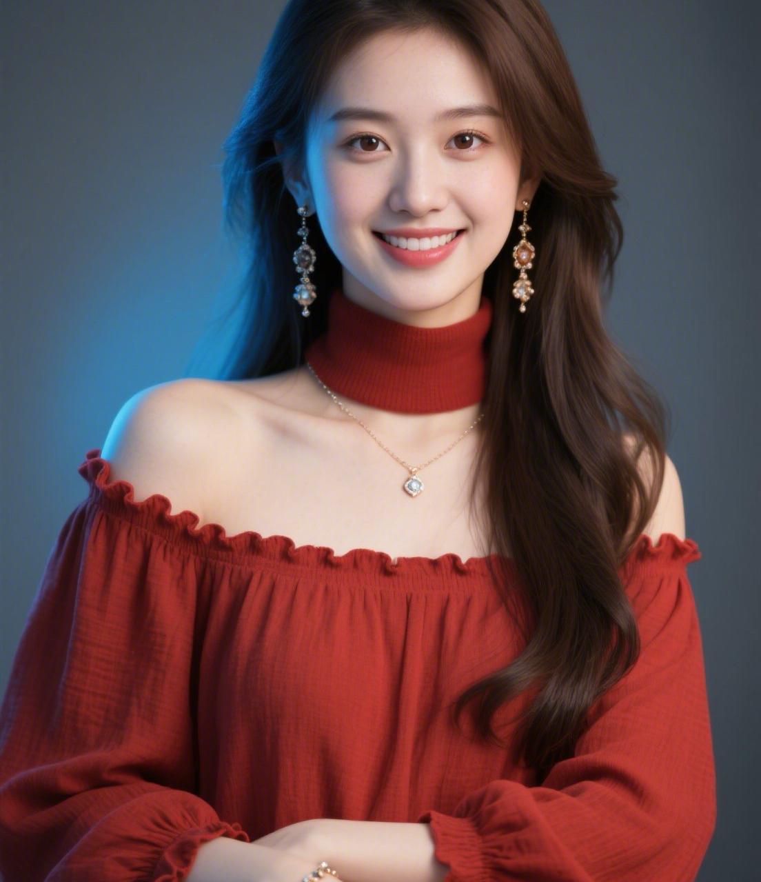 今年，就穿的喜气洋洋的去你家，你可接呢？[偷笑][偷笑]