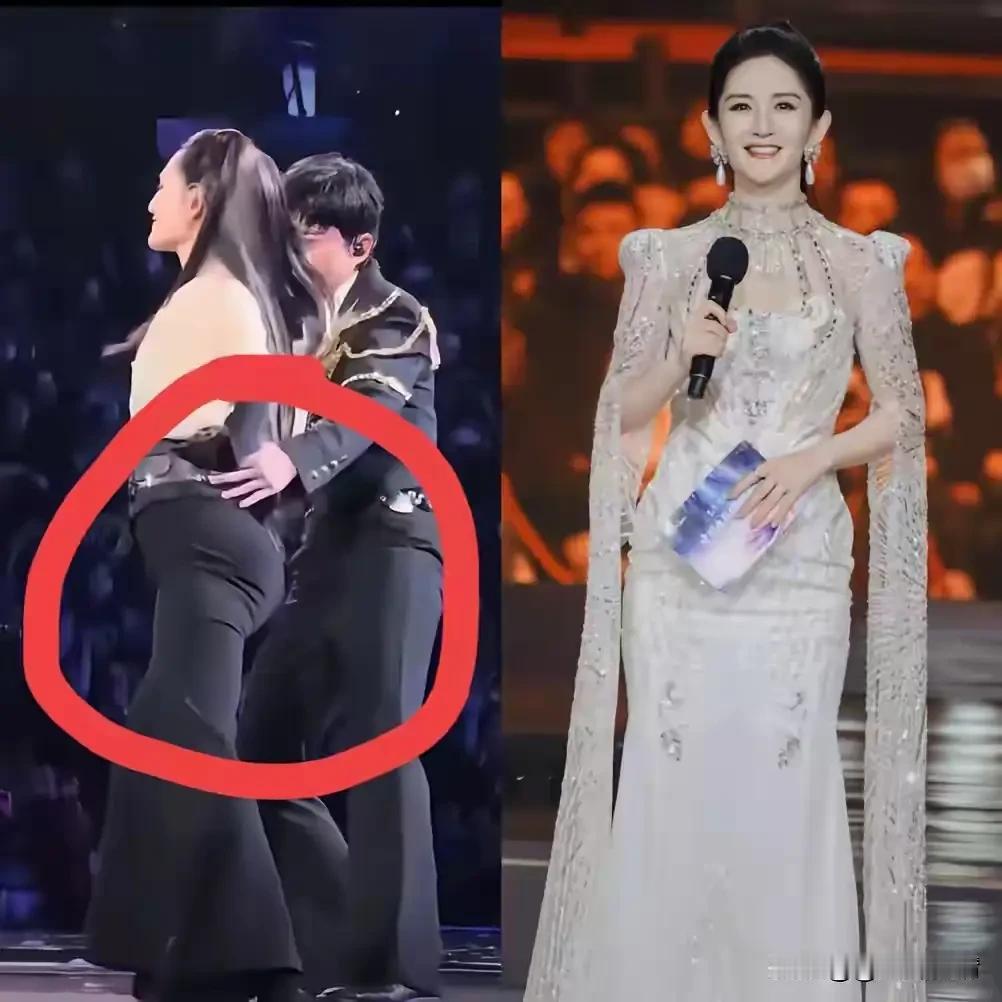 原来谢娜和张杰这么矮，
之前在电视里看到谢娜都是完美身材，
看来都是镜头的滤镜，