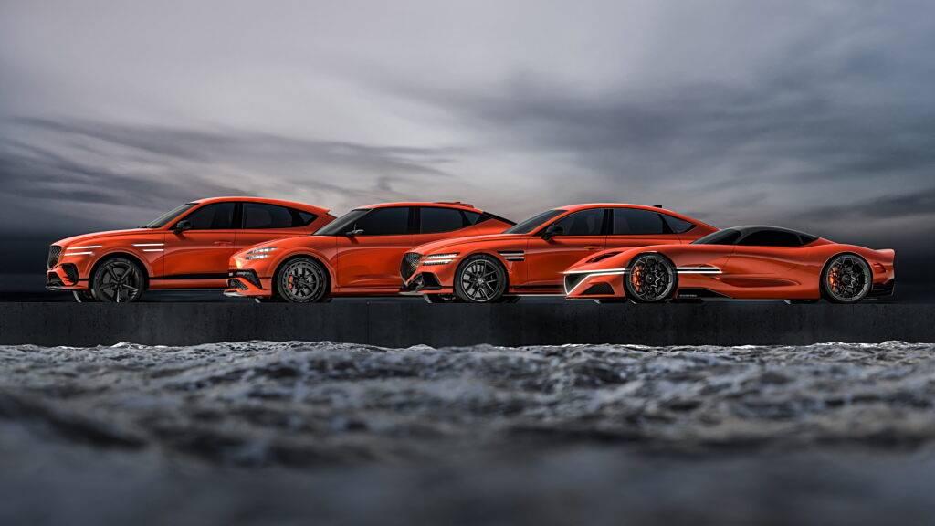 近日，网上曝光了一张捷尼赛思G90 Magma概念车的假想图，新车有望搭载高性能