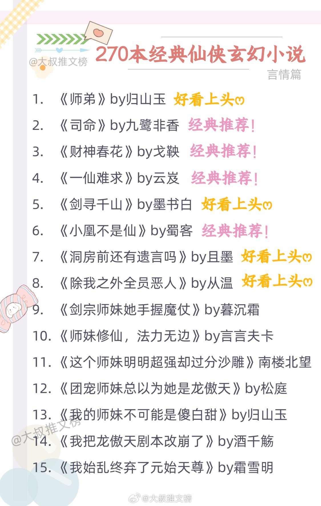 #我的夏日扫文攻略# 每次看小说都感觉像是一次异时空旅行，这次一起穿越到仙侠世界