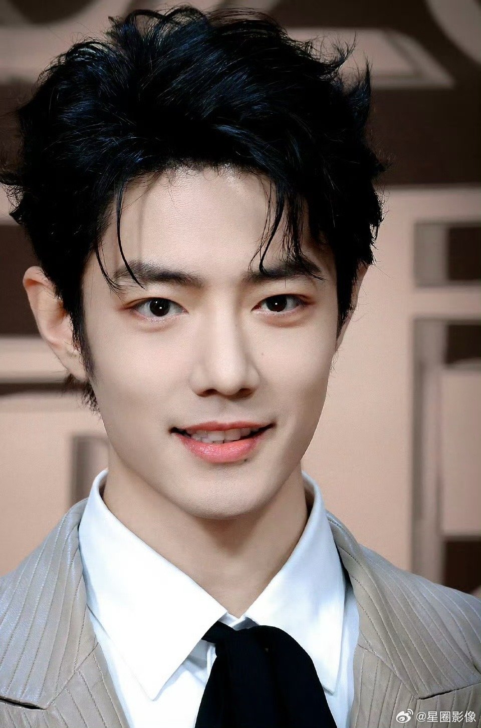 肖战红毯等马电视剧品质盛典，郑晓龙的两部古装神作藏海传和甄嬛传的核心主演挨着坐。