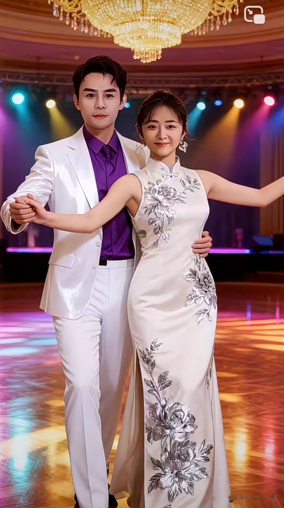 华尔兹真的是超浪漫的舞蹈！就像《与100位舞友共舞》系列里的第20位香香美女，跳