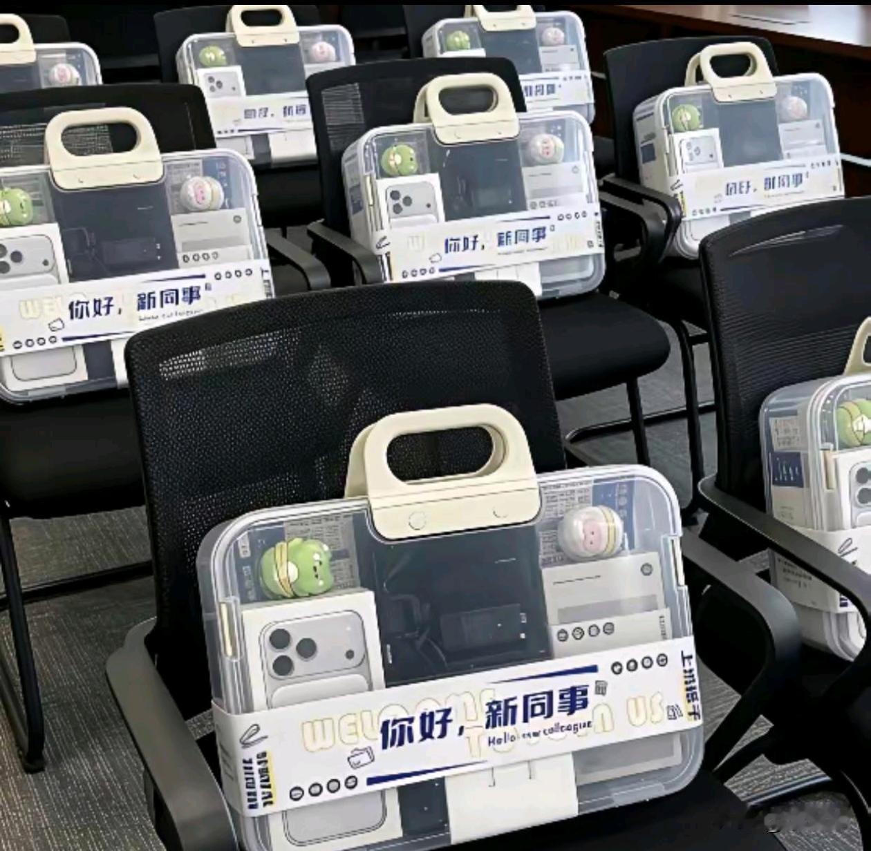 这是哪家公司的入职礼包啊