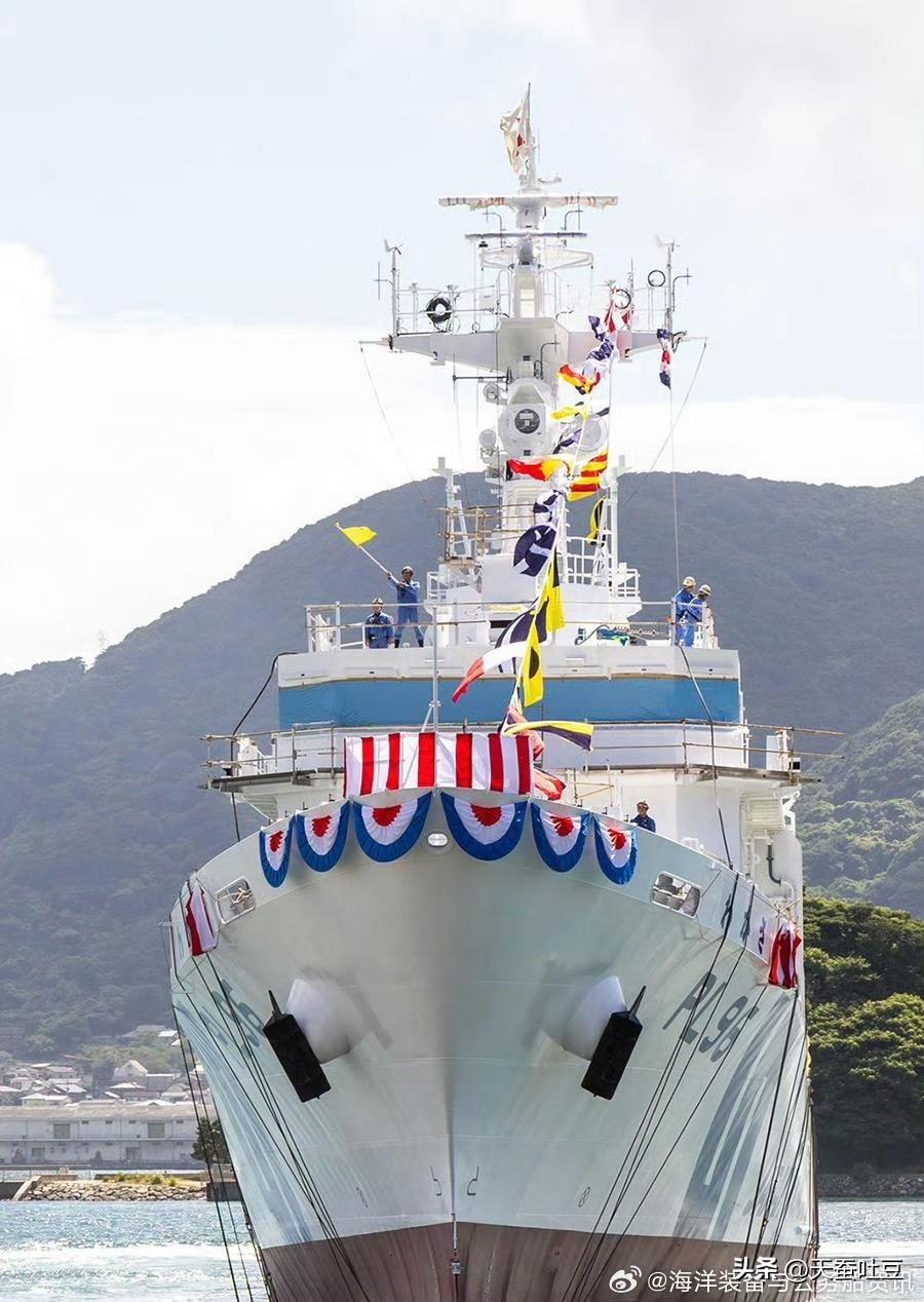 【日本】2026年8月18日，日本海上保安厅新建的第24艘“国头”型（くにがみ型