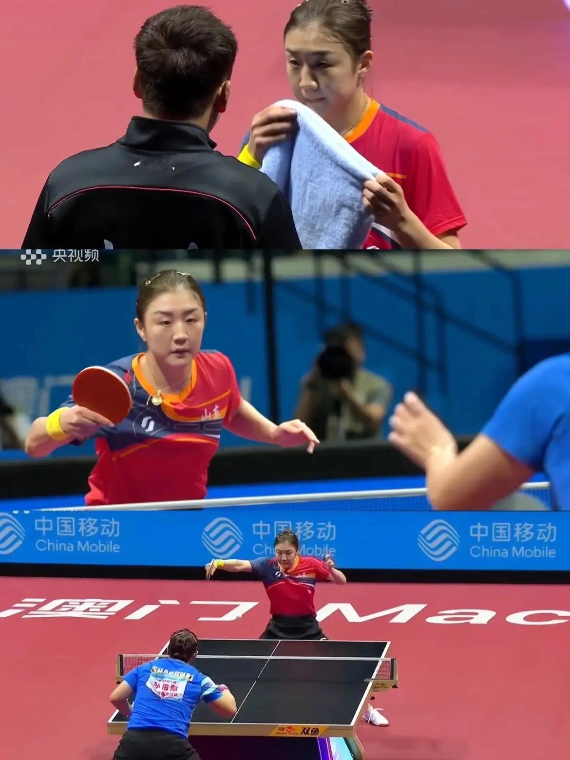 果然冠军不是谁都能比的，
陈梦的真实水平暴露了，
没有想到，只是因为陈梦这一次晋