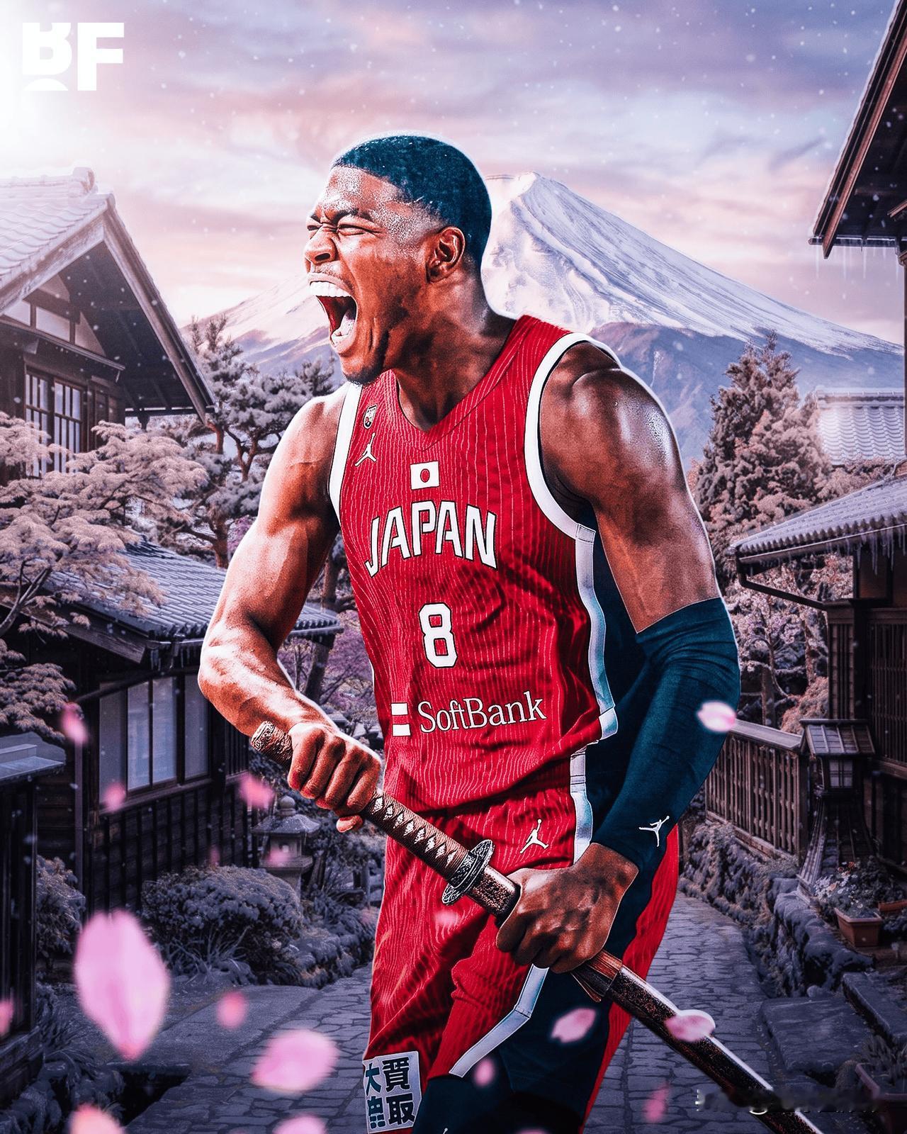降维打击！72.3%命中率！八村塁统治国际赛场，终于看懂NBA级差距有多大！
 