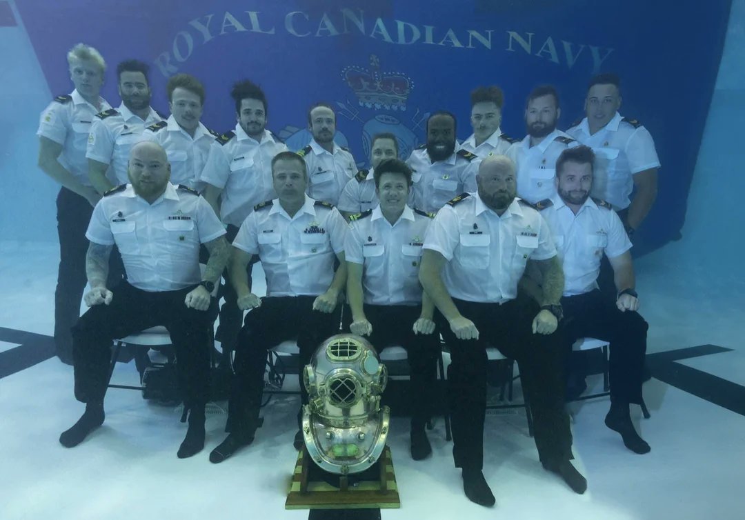 The Canadian Naval Diving Academy celebr