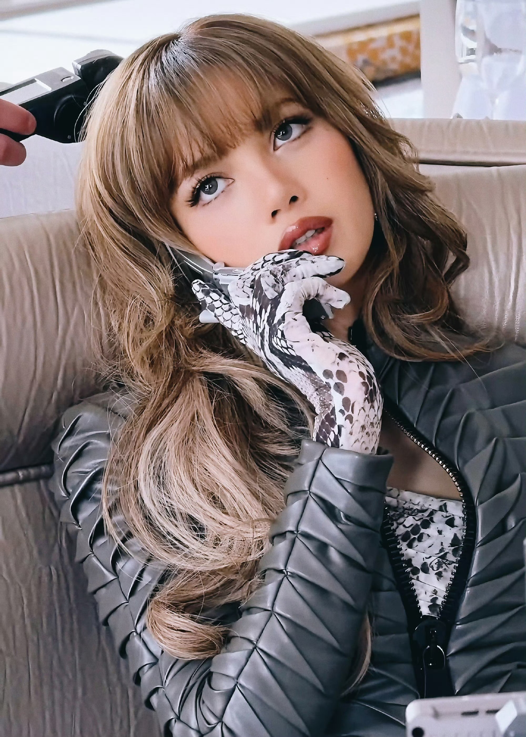 kpop女一lisa jisoo时尚表现力极致反差