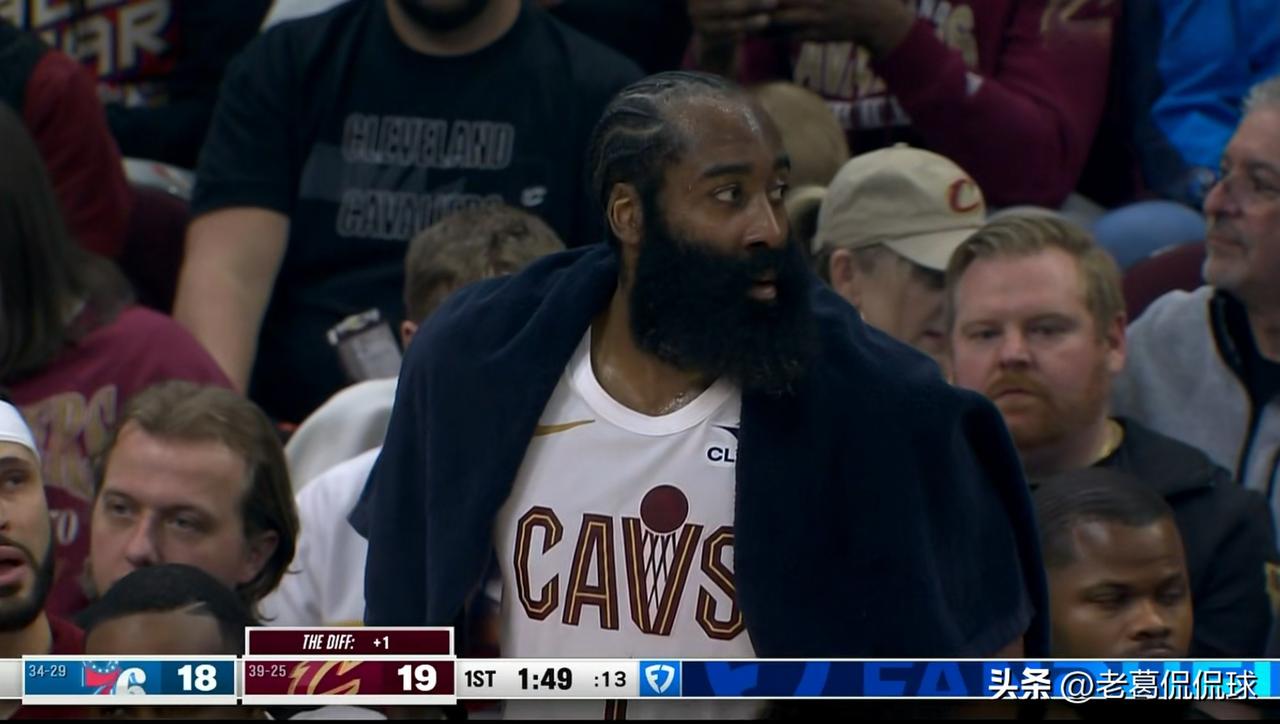 骑士超级新援哈登真是太过分了！在今天骑士主场以115：101轻取76人的比赛中，