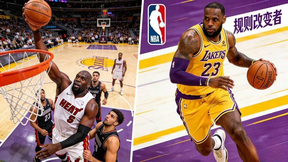 两个改变NBA规则的男人！奥尼尔逼出砍鲨战术，詹姆斯让四步上篮成常态
 
NBA