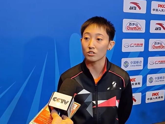 范思琦苦战7局输掉比赛 赛后采访赞扬王曼昱整体实力太强
全运会女单1/16决赛中