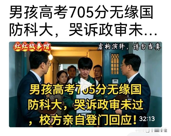 什么样的政审，如此挡住了一个优秀的高考学子呢？励志投身国防院校，成绩优秀，但卡在