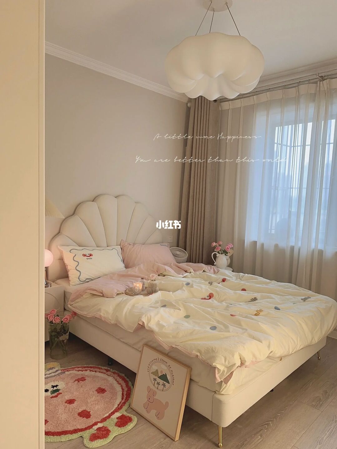 Room tour | 好喜欢我的10平治愈系小卧室~