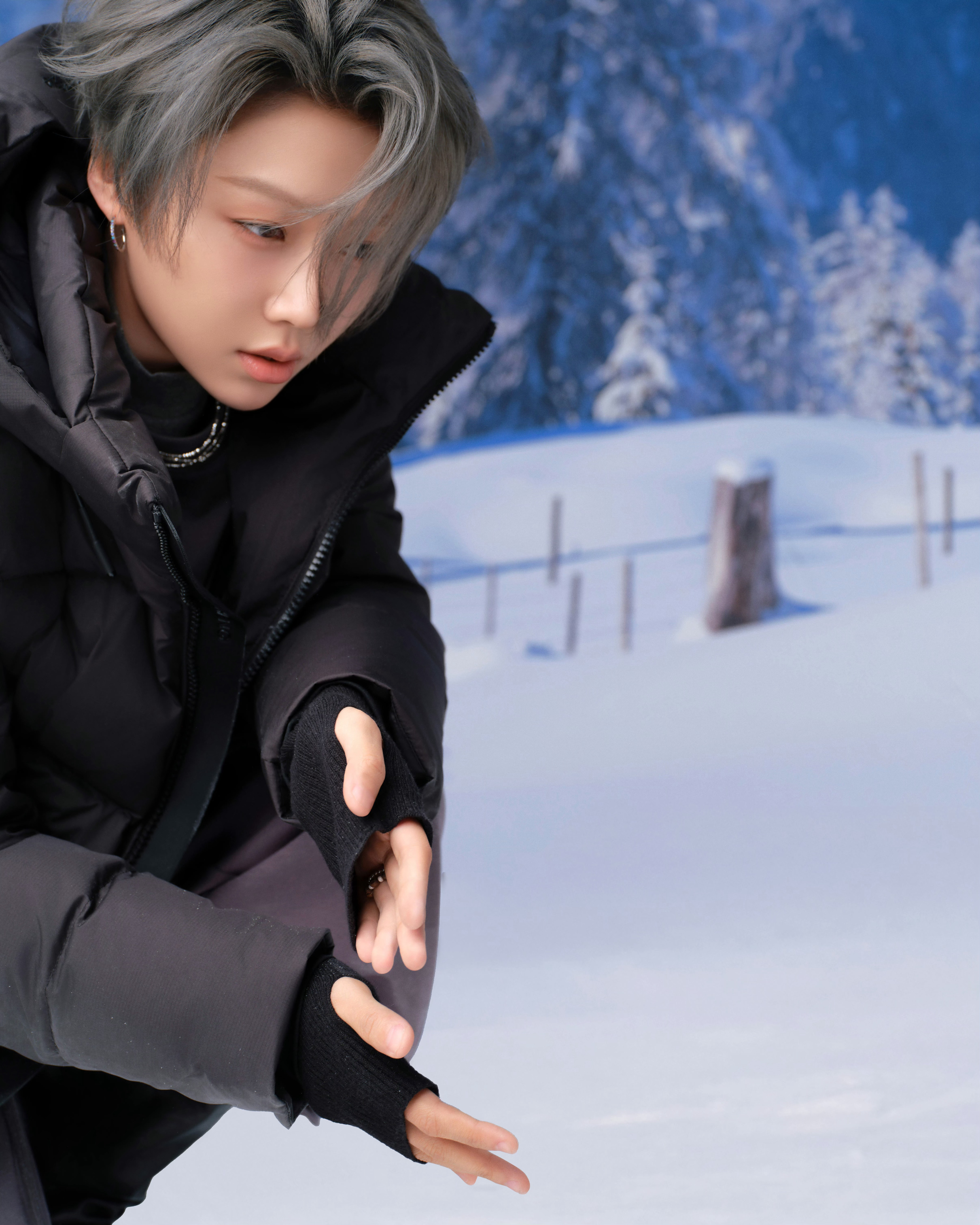 刘雨昕 × 今日品牌直播活动造型大片 ❄️ 📸 