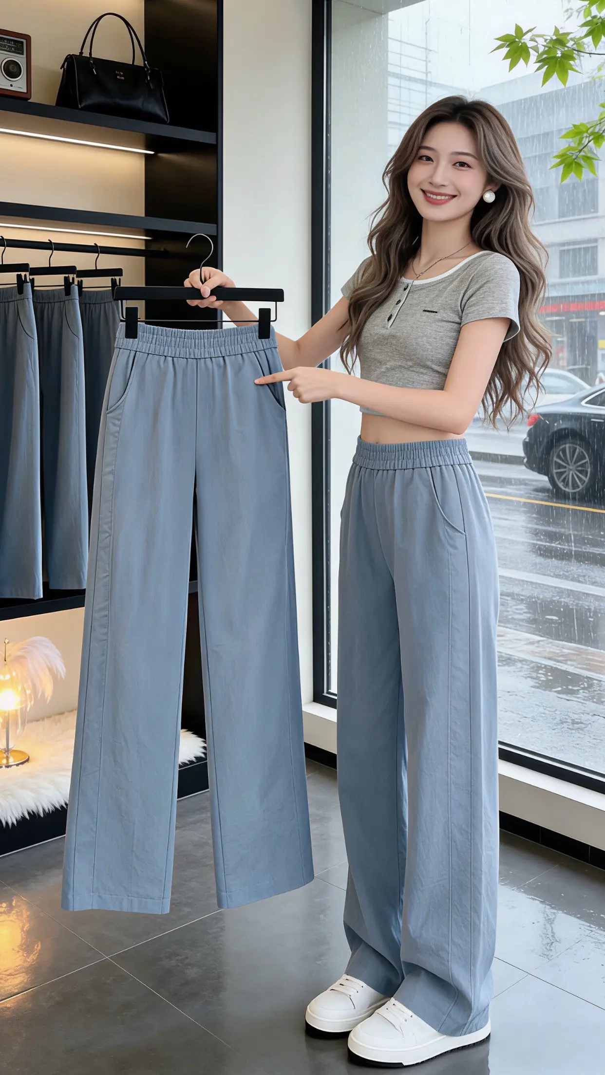 修饰腿型的裤子 显瘦显高显腿长裤子 适合梨形身材的宝藏裤子推荐 百搭神...