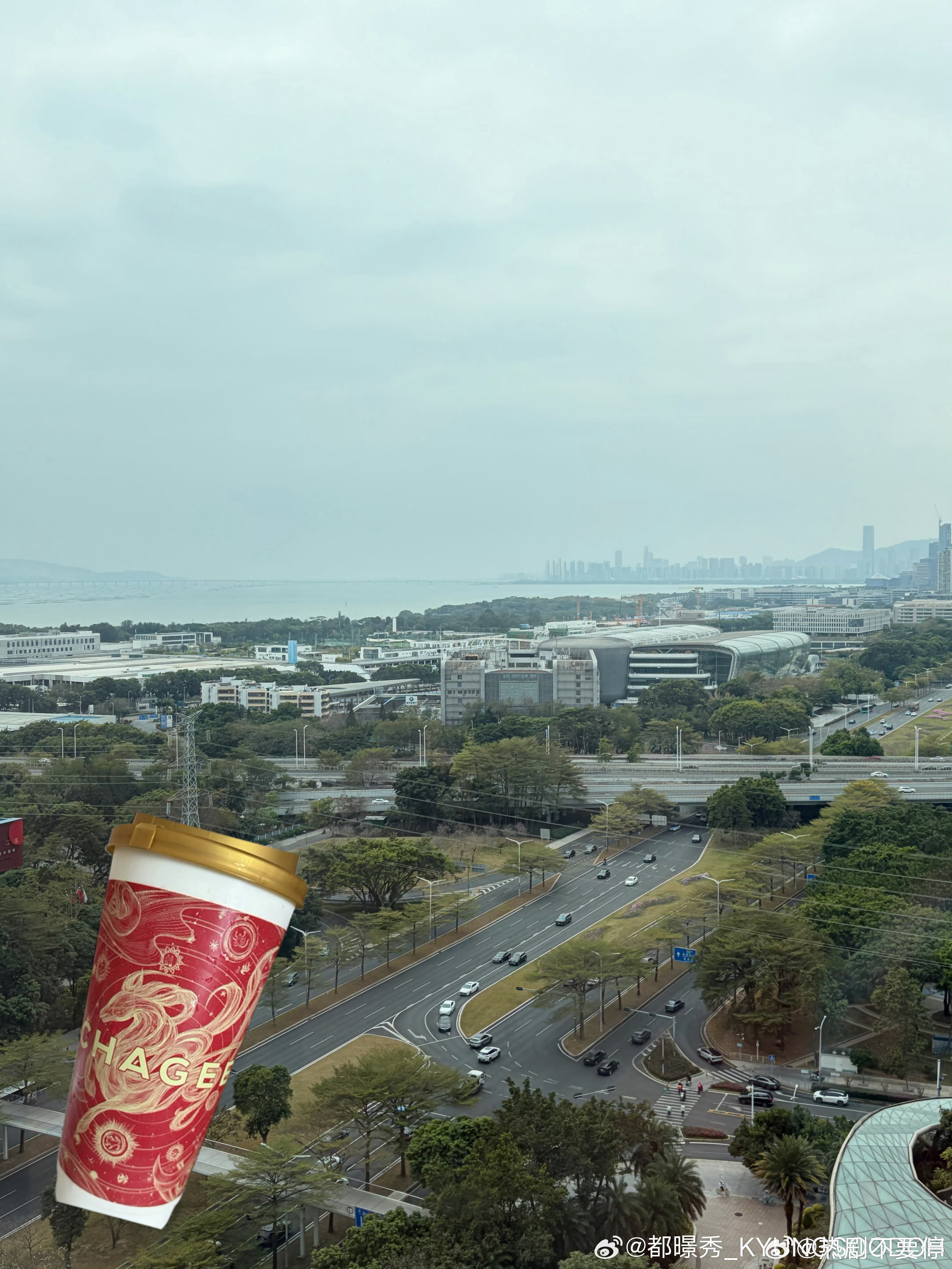 都暻秀 奶茶也太好喝了他是把霸王茶姬P上去了吗哈哈哈哈中式奶茶梦男＋1 