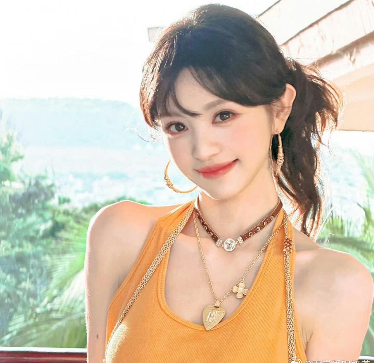 有刘海儿漂亮没刘海儿也漂亮“漂亮。有刘海儿漂亮，没有刘海儿也漂亮。眼睛大漂亮，眼