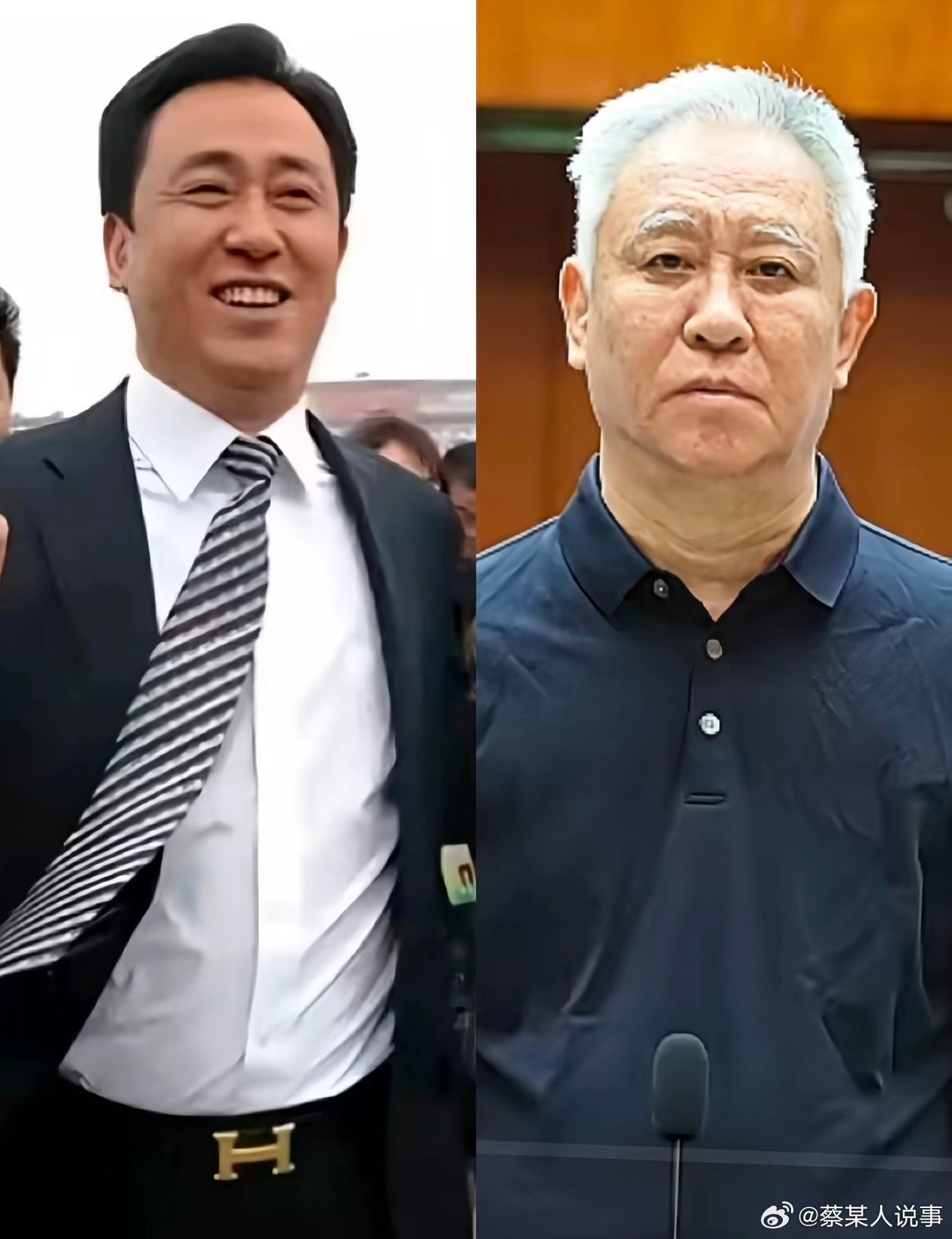 许家印被曝奢靡日常有人说许家印这头发和眉毛白的有点异常，（染的？）思考]如果按照