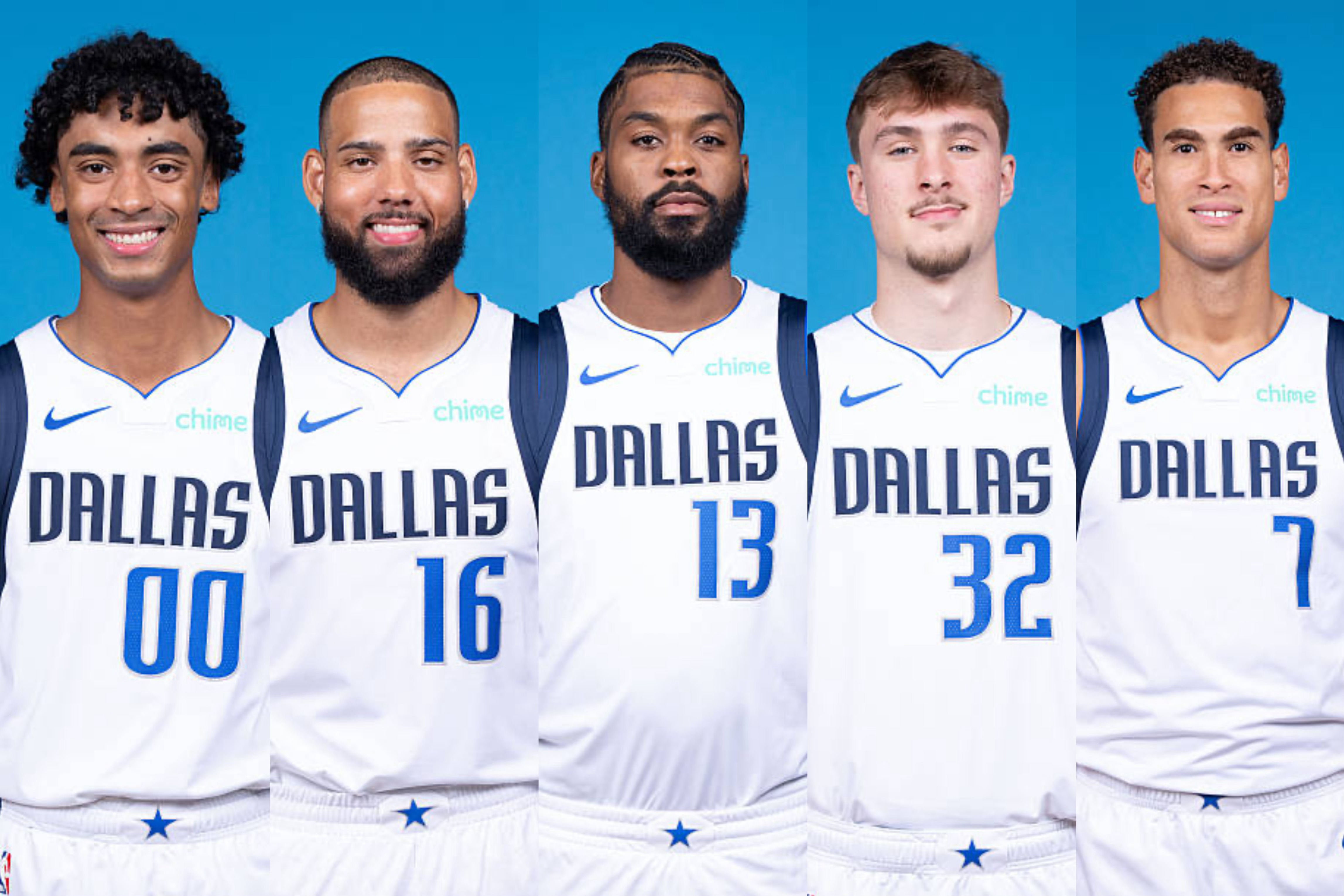 湖人首发不变，独行侠首发是克里斯蒂、卡莱布马丁、纳吉马绍尔、弗拉格、鲍威尔。 