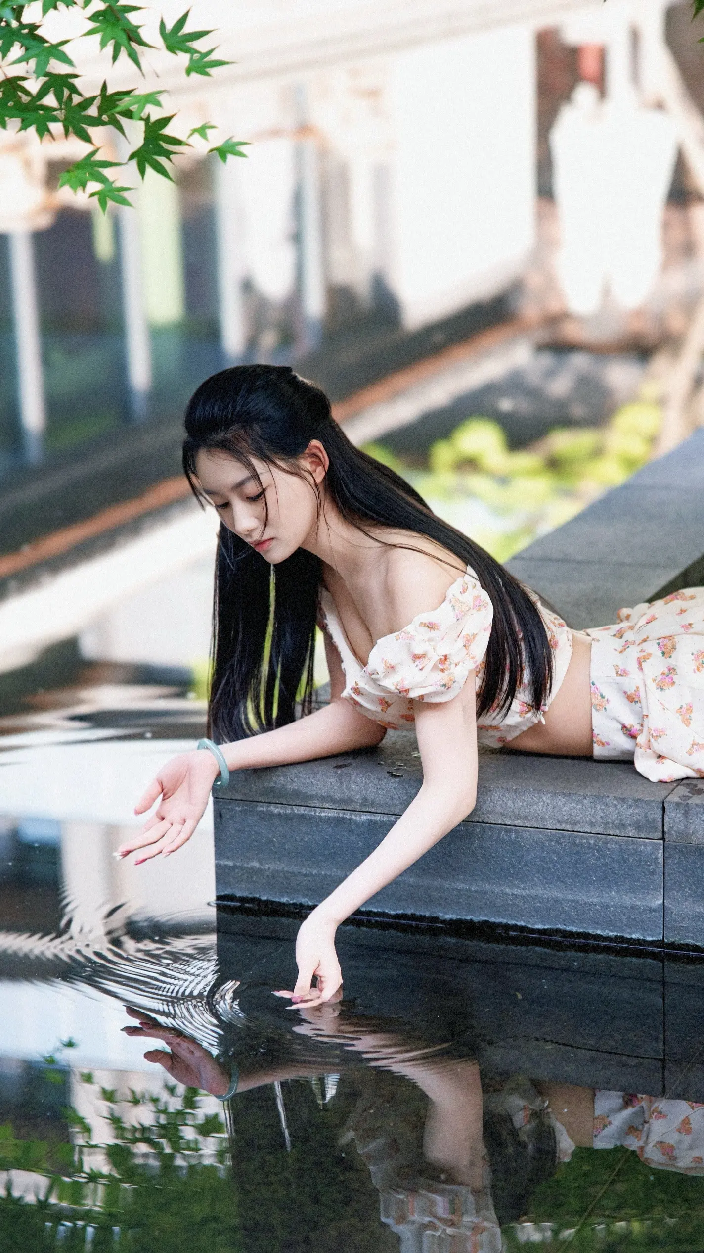 风过不留痕，水漾我心事     🔥