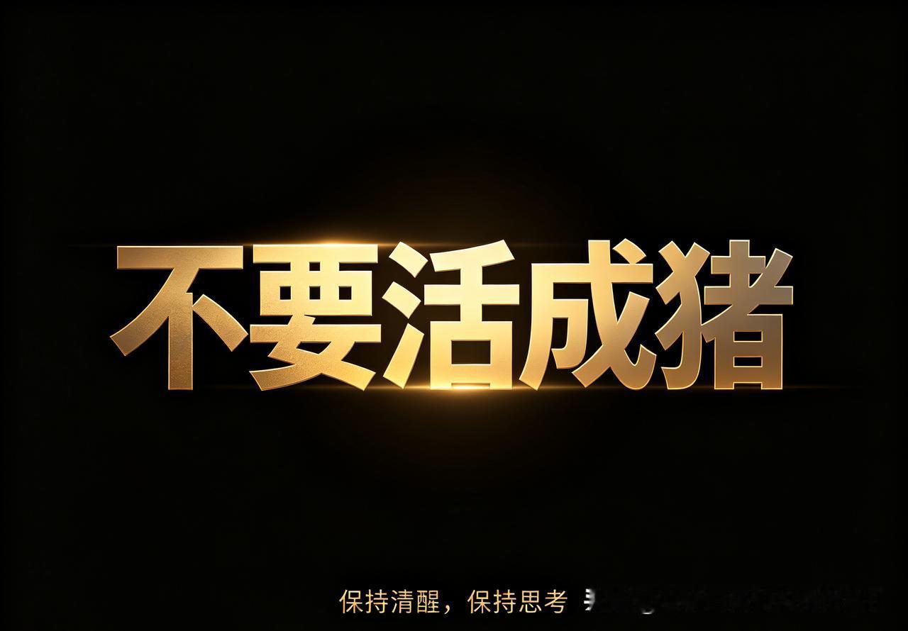 你还在过着“被安排”的人生吗？

猪，有人喂食，有人打扫，不用思考，不用选择，一