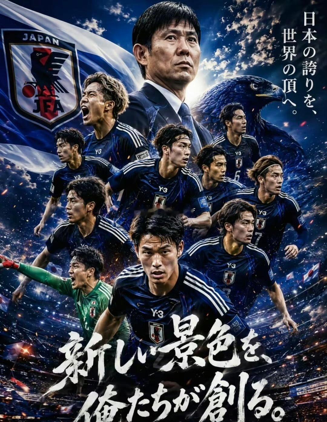 日本队目标夺冠我觉得还有很多同学根本不了解日本的实力，昨天在逆风得情况日本队展现