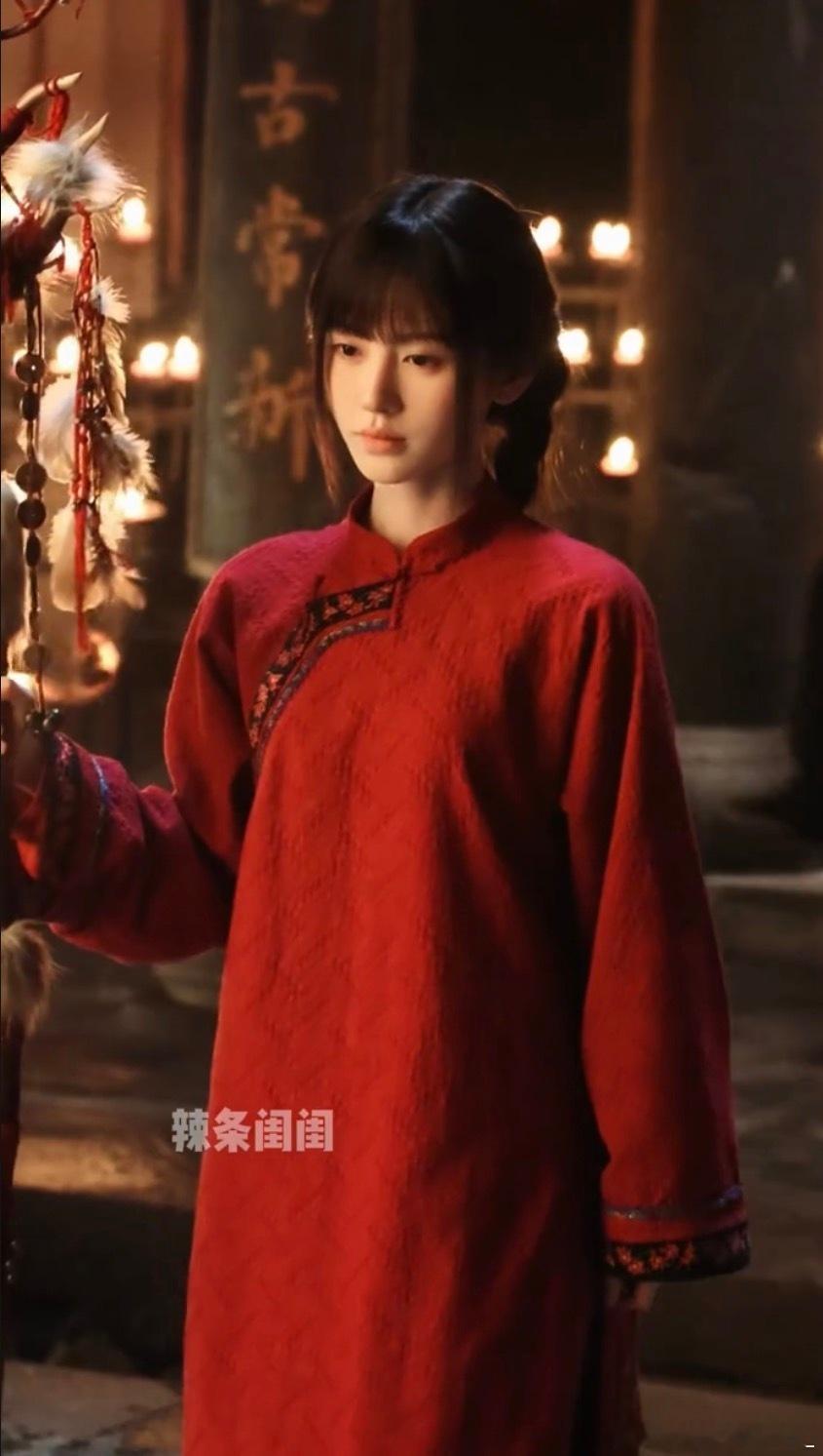 鞠婧祎红衣女祭司我真不行了，我已经有那个感觉了