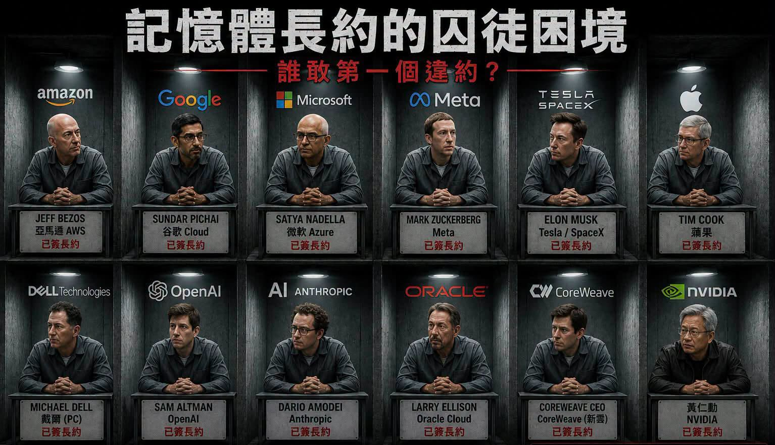 存储长协的囚徒困境 