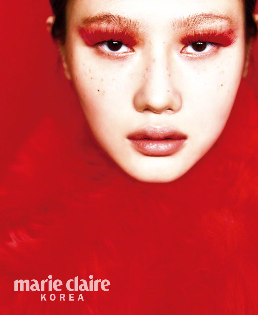 Marie Claire Korea January 2026  新年红妆。❤️