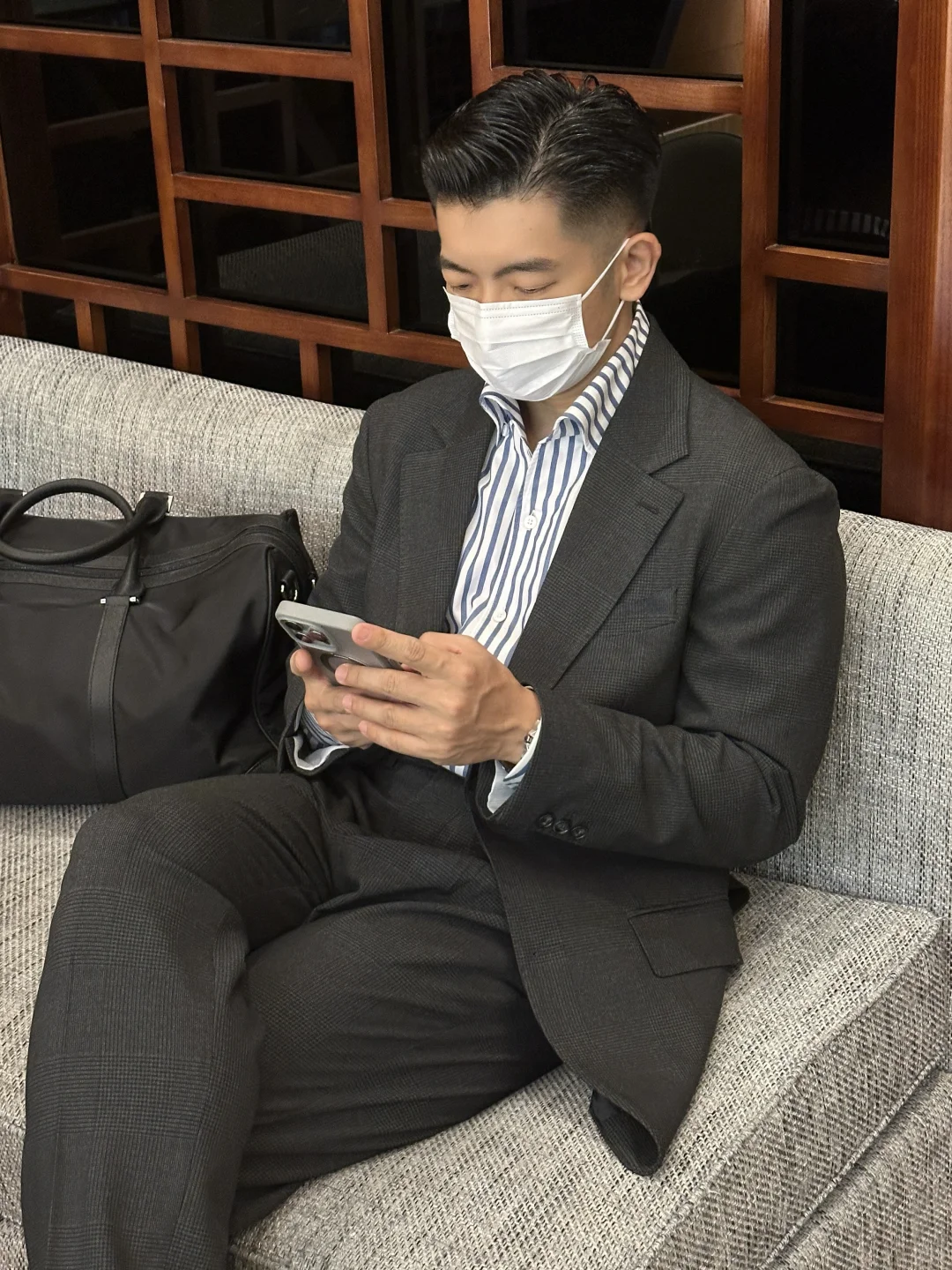 秋冬必备🍁男士亲王格西装套装