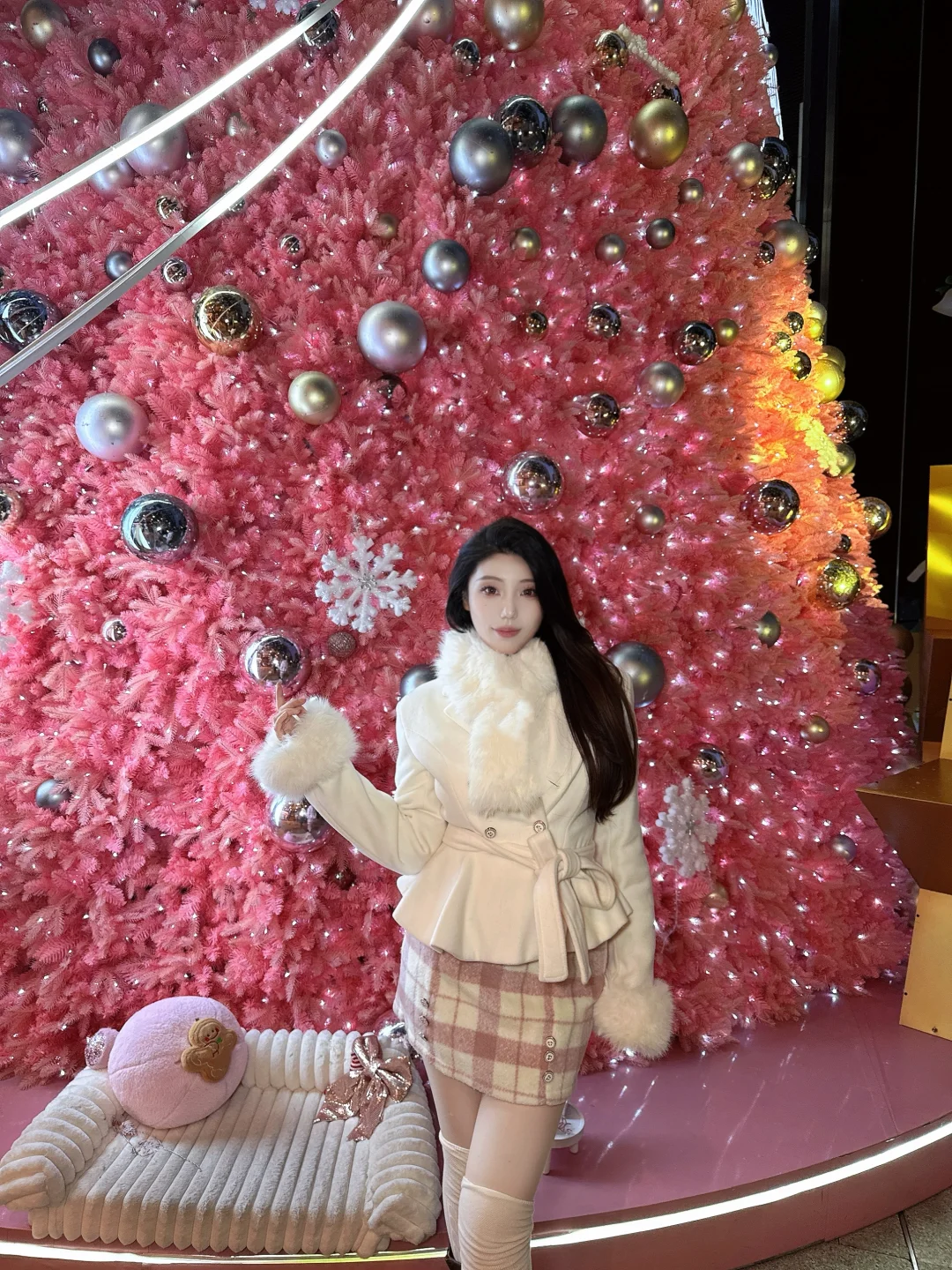 🦌⤾  ♡🎅🏻 ⸝ ⸝高新中大圣诞也太好拍了吧！