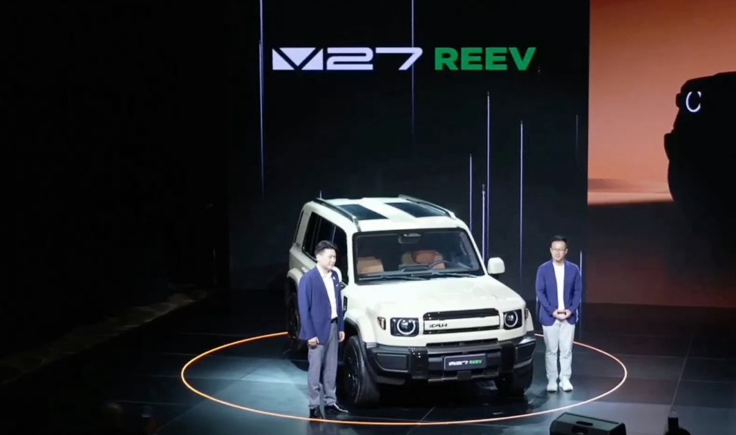 iCAR品牌新出硬派越野SUV啦[馋嘴] 全新中大型越野SUV iCAR V27