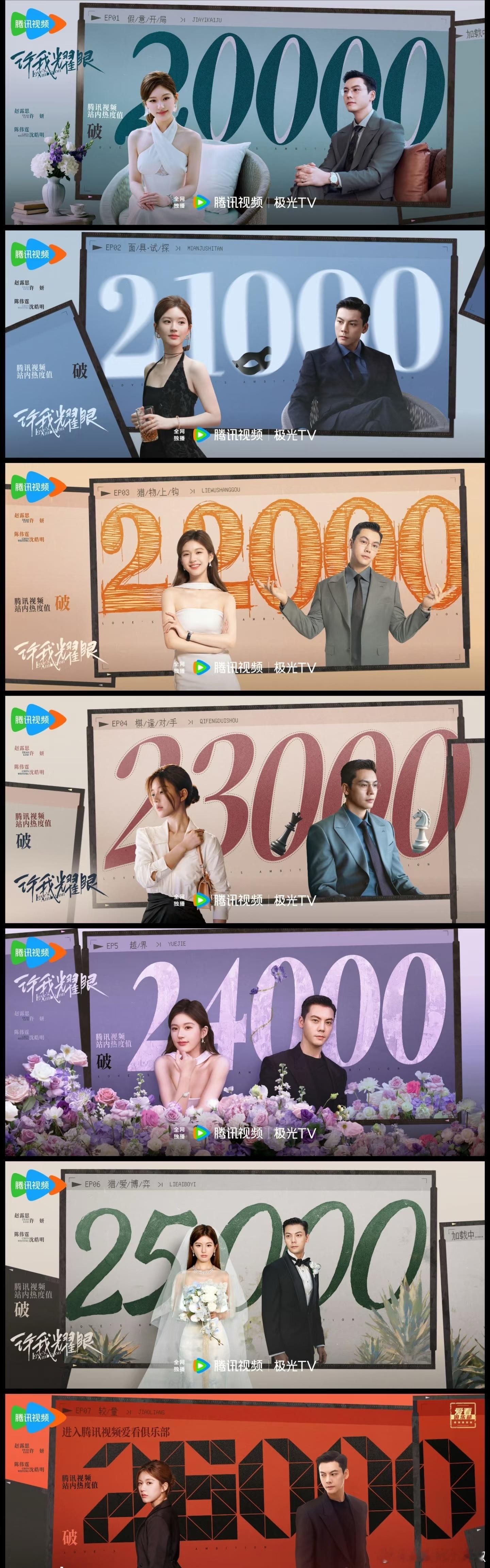 许我耀眼官博不语，只是一味的发战报 ​​​
