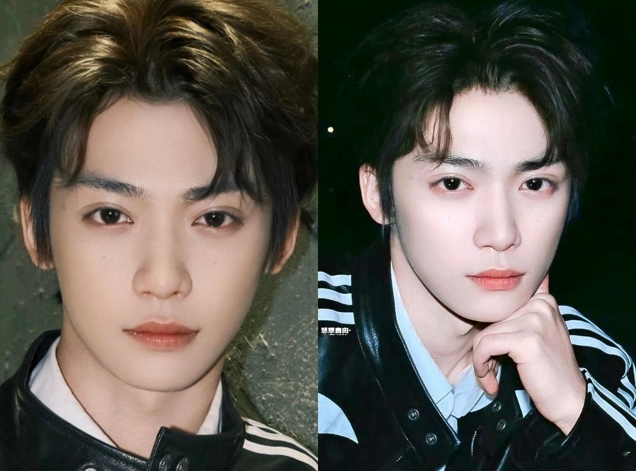 酷boy梓渝上线！黑皮衣coolboy又酷又飒，气质出众气场全开，随便一站都是画