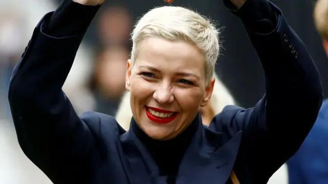 应懂王请求白俄罗斯今天释放了玛丽亚・科列斯尼科娃、阿列斯・比亚利亚茨基、维克托・