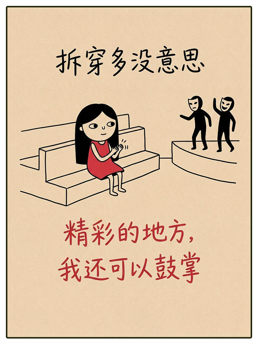 看破不拆穿，是一种清醒 