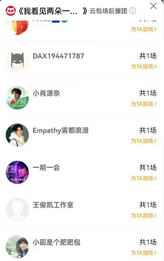 王俊凯给王源两朵云包场王俊凯包场王源文淇新电影 王俊凯包场来了 
