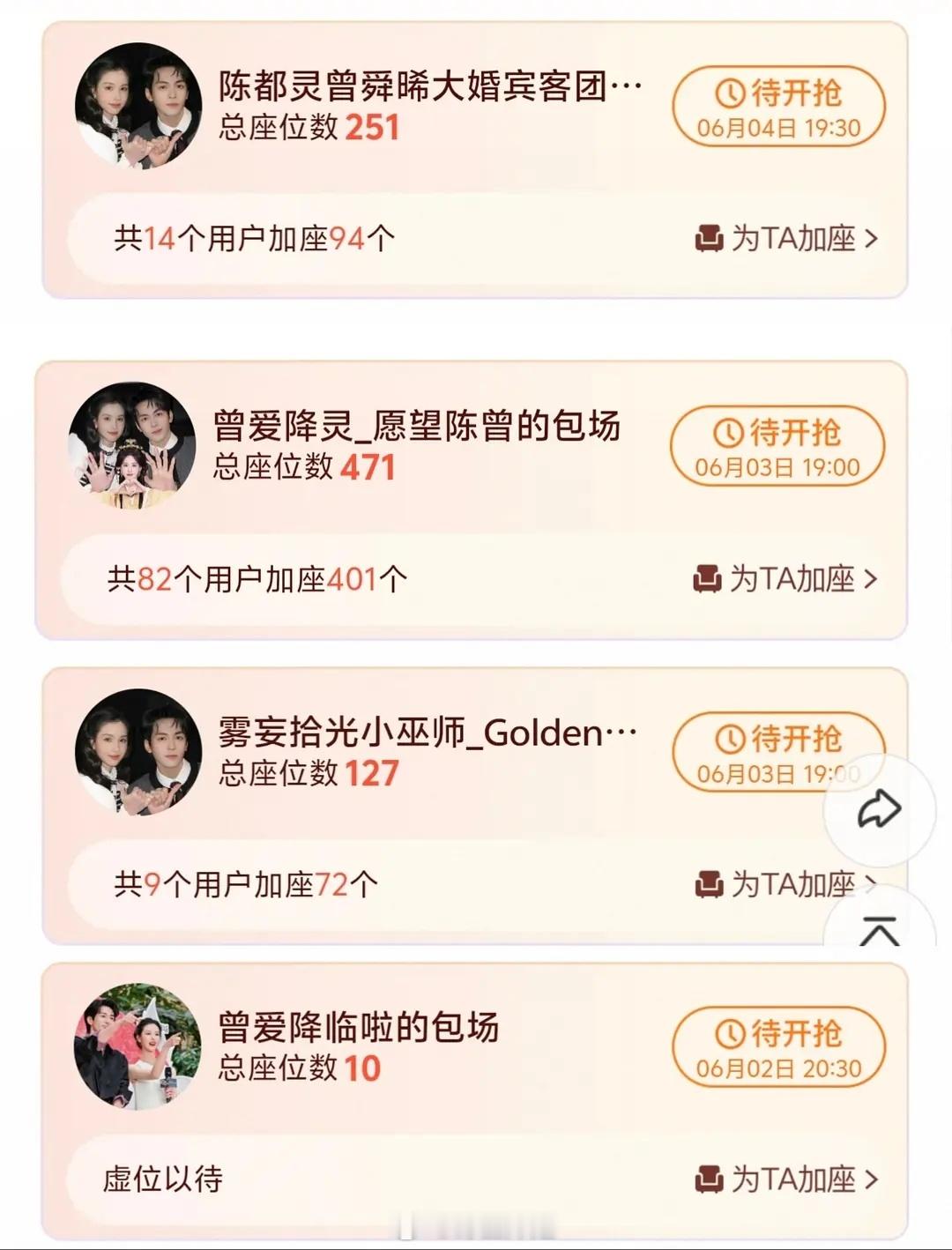 陈都灵曾舜晞西皮粉也挺能打☁包场过千了就是怎么分这么多派别😂翘楚热度