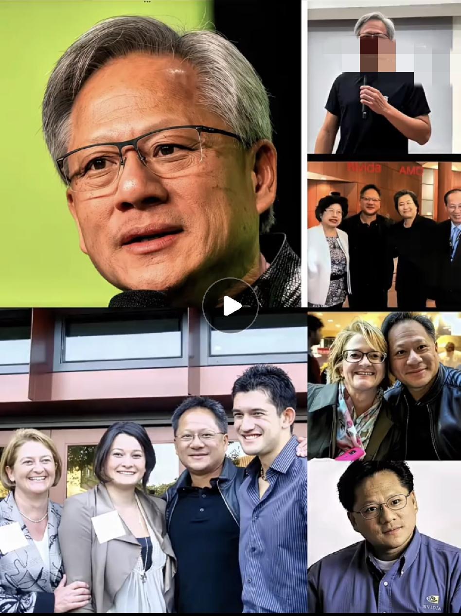 黄仁勋回忆初见妻子：她17岁，我19岁。初见便被她吸引，我用尽方法引起注意，提议