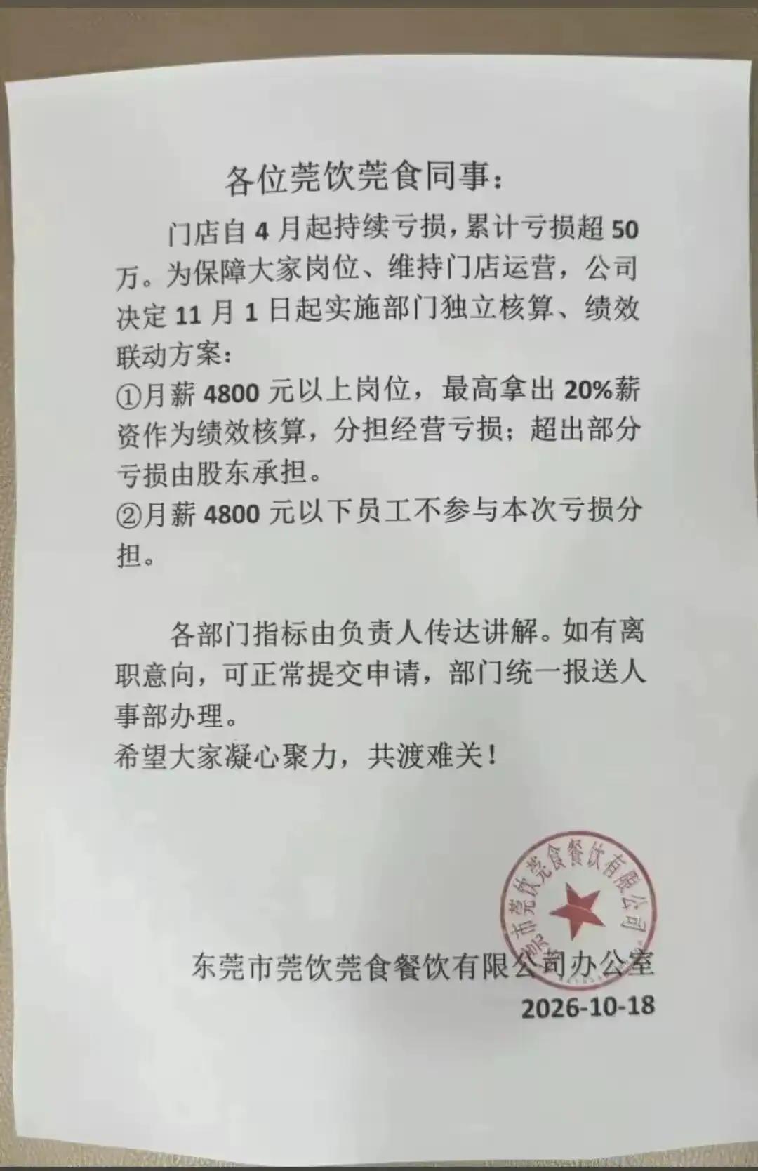 降本增效，降了打工人的本，关键效率增加了吗？