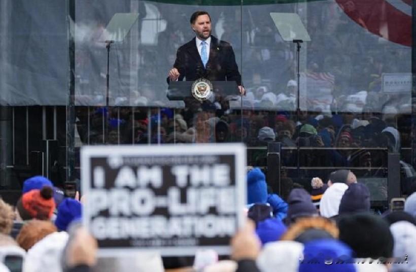 美国副总统万斯鼓励反堕胎活动人士庆祝在限制堕胎方面取得的进展

周五，美国副总统