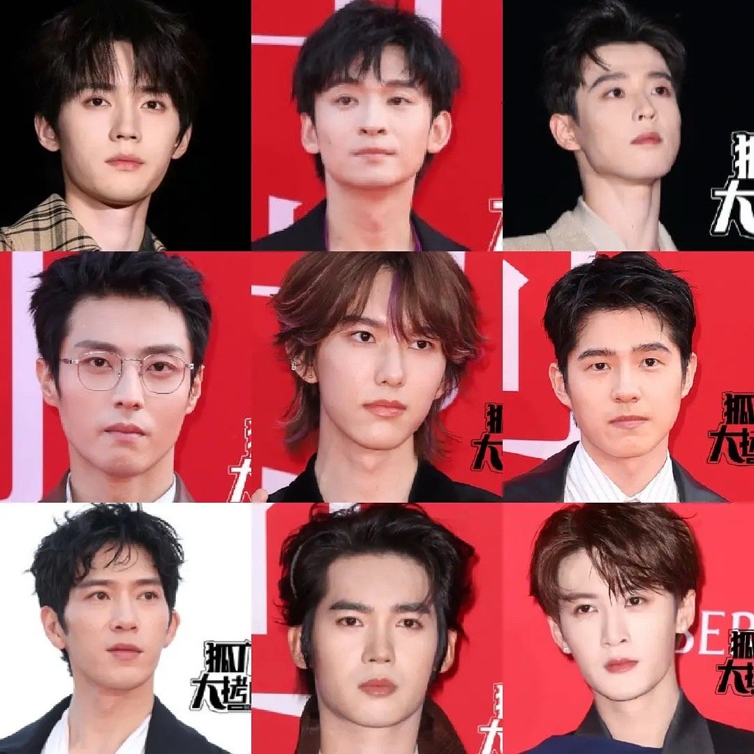 男明星生图比美，周翊然果然年轻 ​​​
