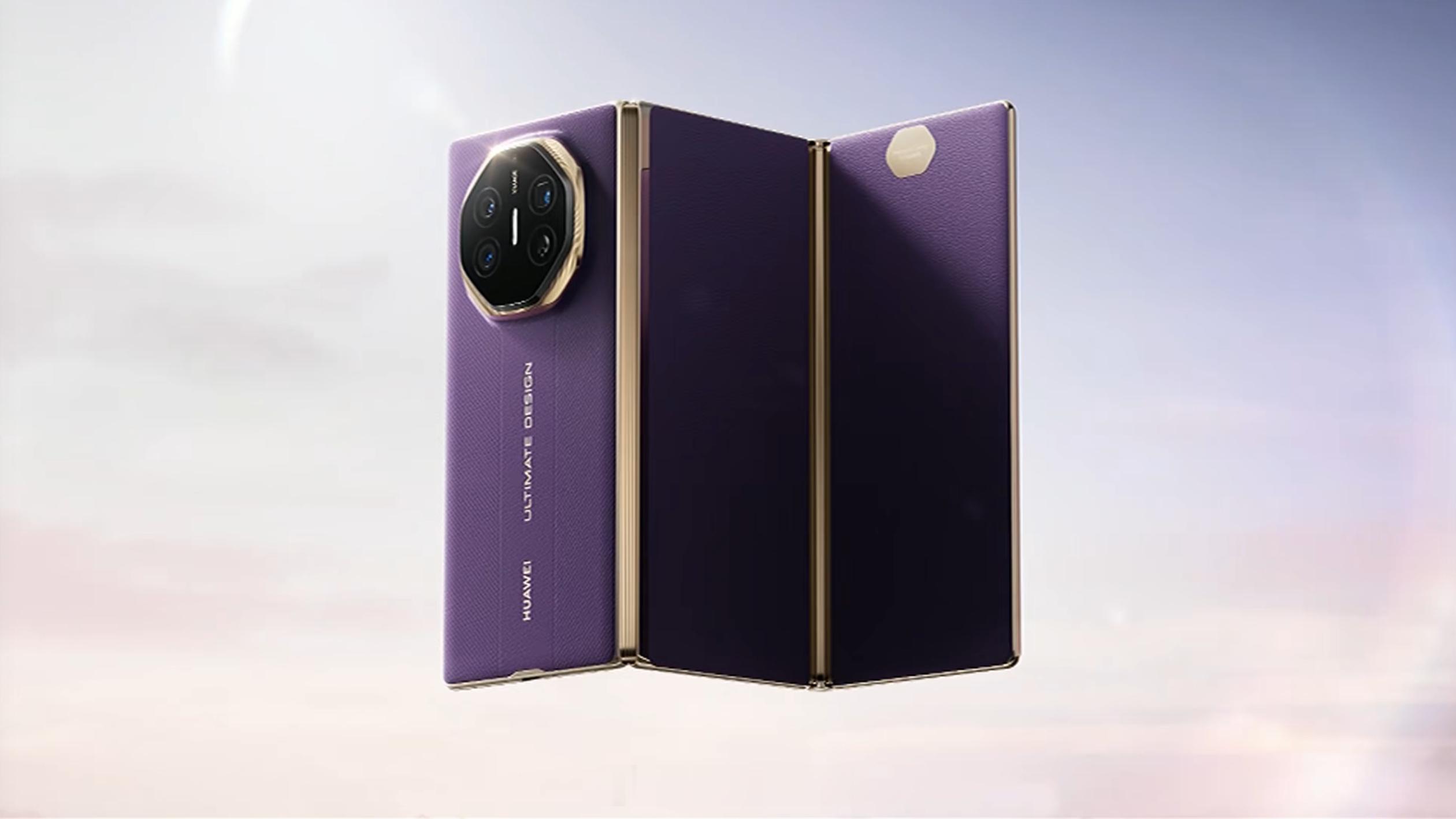 华为 Mate XTs 非凡大师正式亮相，新增槿紫、皓白两款配色 ​​​​华为发