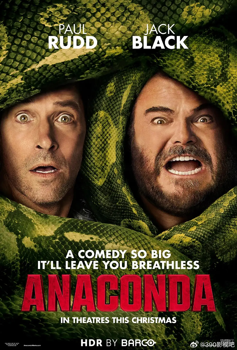 BD1080P蓝光特效字幕版！新狂蟒之灾 Anaconda (2025)简介：为