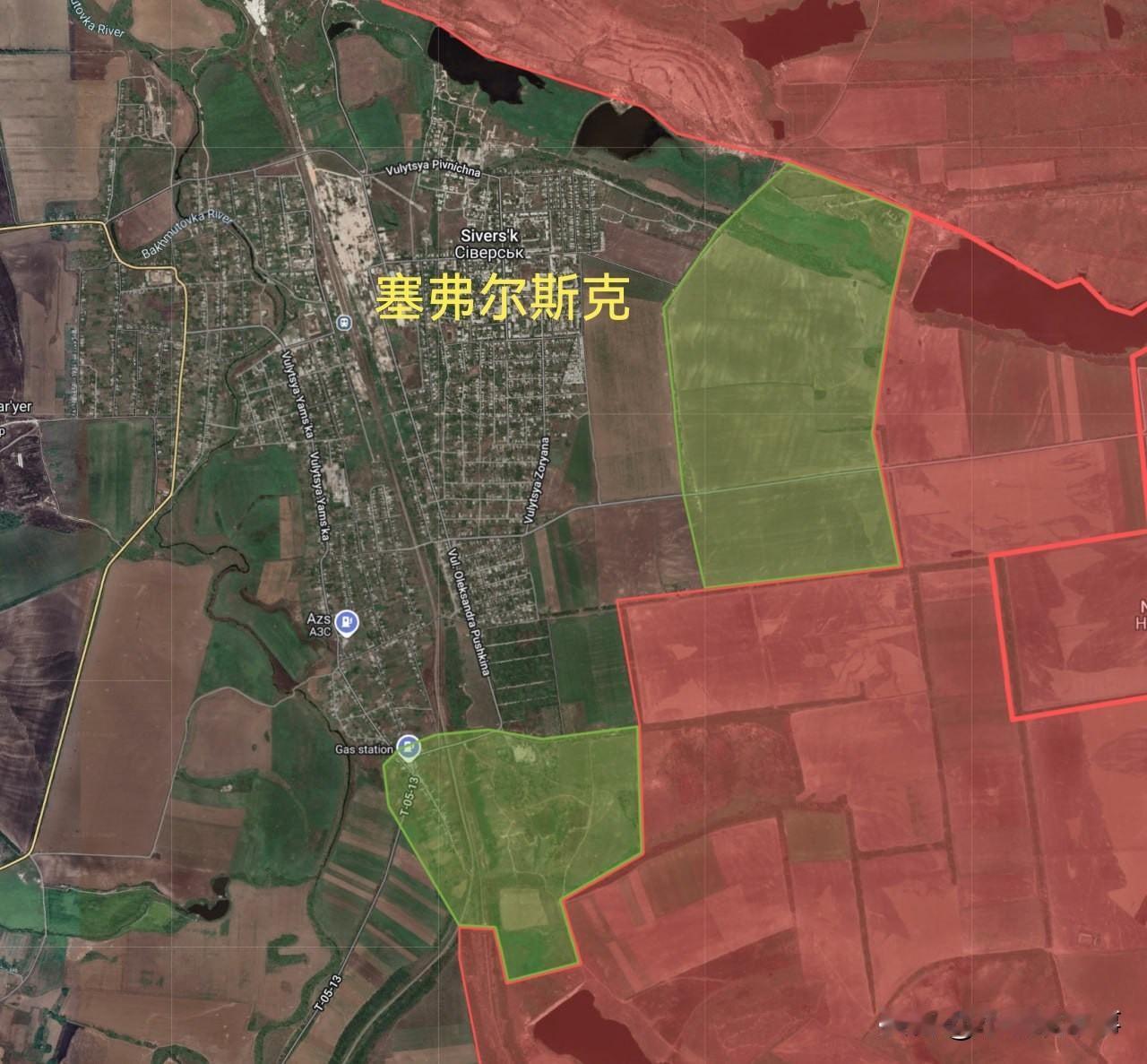 11月17日K哥更新俄乌战报：

图一：俄军已从南部进入了塞弗尔斯克市，并在该市